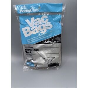 HomeCare No. 3020 Vacuum Bags 3 pk Electrolux tank Bactrastat Homecare